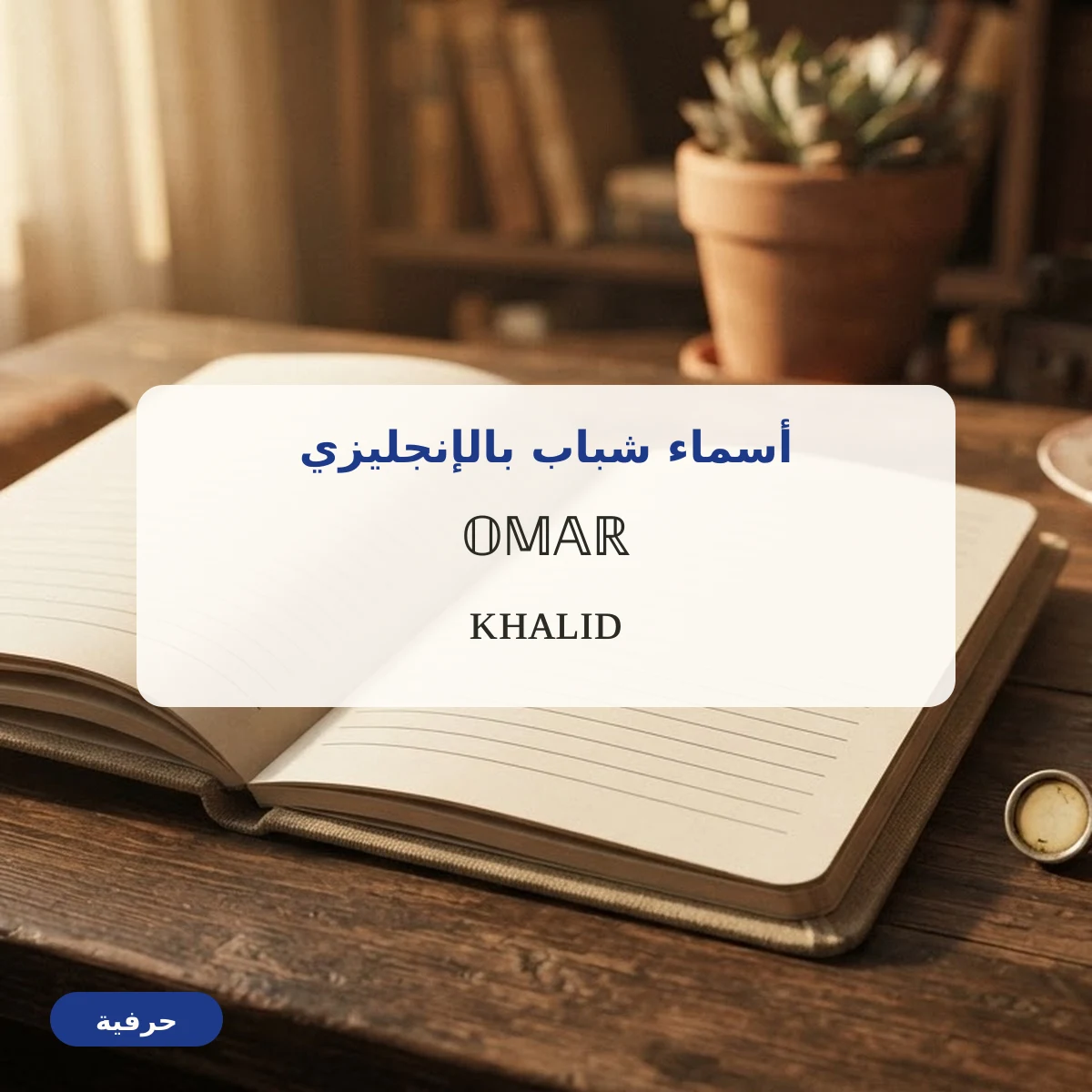 أسماء شباب بالإنجليزي مزخرفة